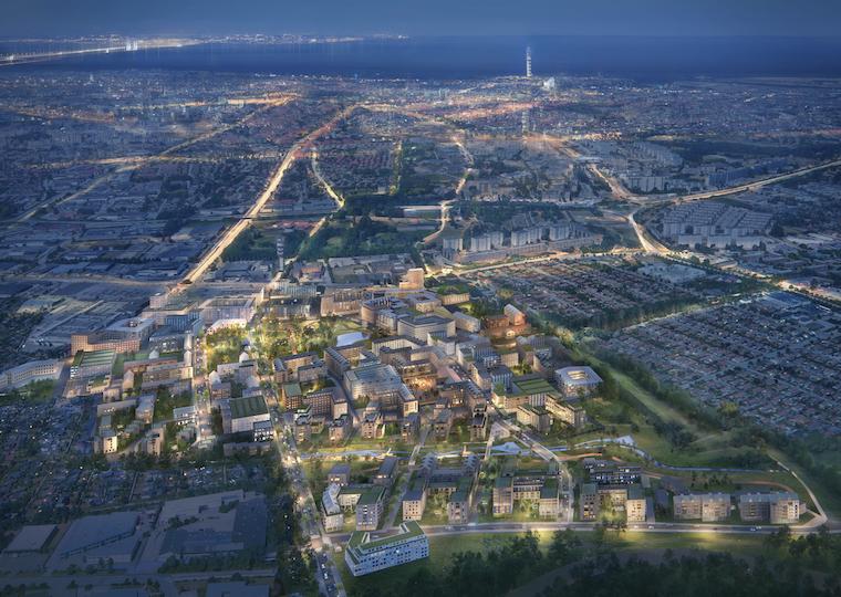 Den nya stadsdelen kan komma att hållbarhetscertiferas enligt Citylab