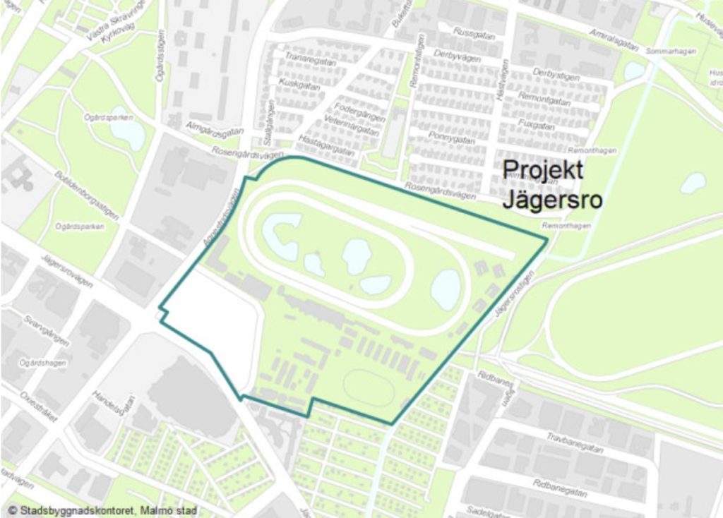 Malmö stad godkände ansökan om planprogram för Projekt Jägersro