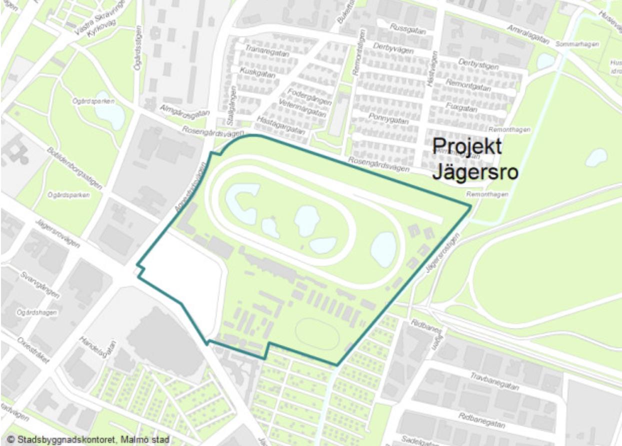 Tre arkitektteam utformar ny stadsdel på Jägersro